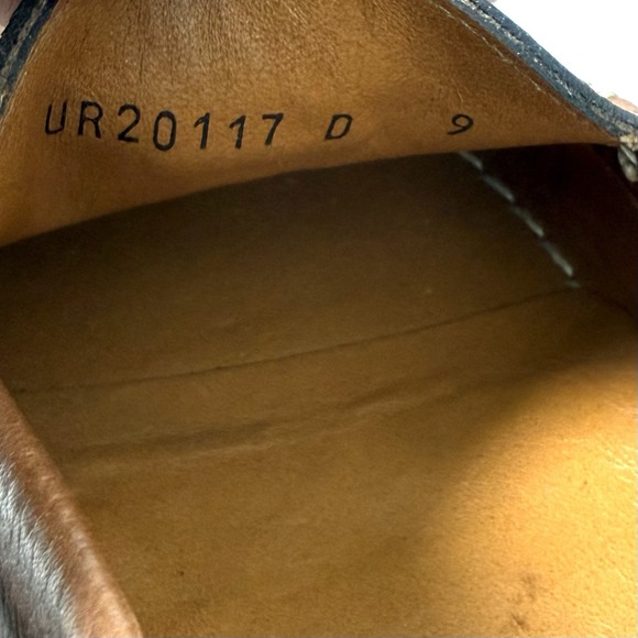 Vintage Salvatore Ferragamo Shoes Men\'s 9D Brown Tassel Loafers Pebbled Leather main image 8